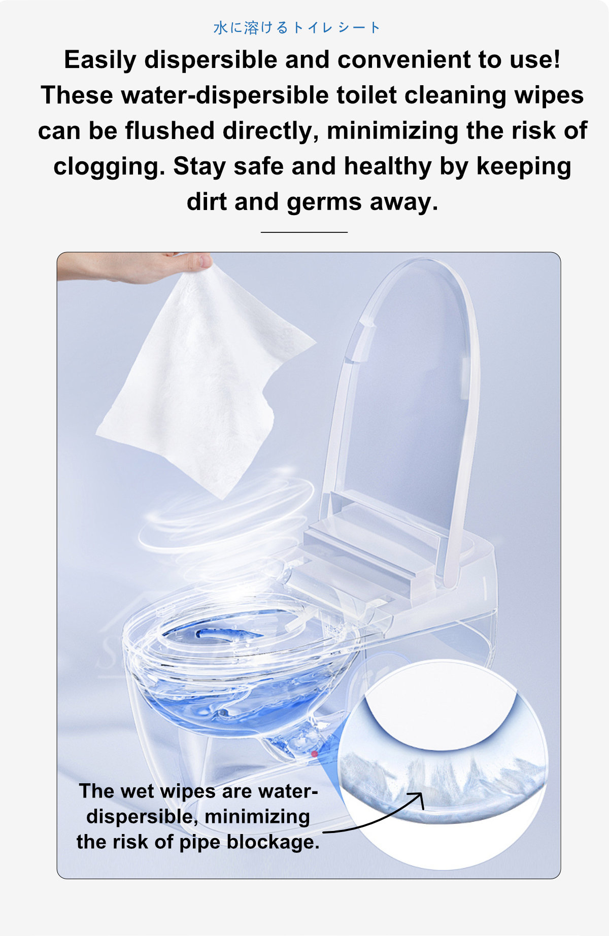 Condor Water-dispersible Toilet-cleaning Wipes-3